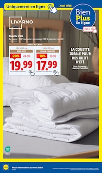 Promo Couches dans le catalogue Lidl du moment à la page 44