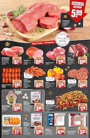 Aktueller REWE Prospekt mit Schweinefleisch, "Dein Markt", Seite 8