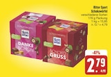 Aktuelle Ritter Sport Angebote bei E center in Erlangen Aktuelles Schokowürfel Angebot bei E center in Erlangen ab 2,79 €