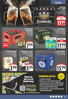 Krombacher im E center Prospekt "Aktuelle Angebote" mit 24 Seiten (Bottrop)