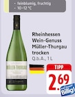 Wein-Genuss Müller-Thurgau trocken bei EDEKA im Oftersheim Prospekt für 2,69 €