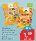Knabber Tiere von Alnatura für 1,39 € bei budni im Angebot Knabber Tiere von Alnatura im aktuellen budni Prospekt