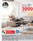 Aktuelles Leder-Ecksofa Angebot bei Möbelzentrum Pforzheim in Karlsruhe ab 1.499,00 €