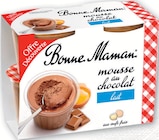 Mousse au chocolat offre découverte lait - BONNE MAMAN dans le catalogue Intermarché Express
