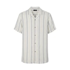 Chemise rayures en lin homme - TEX en promo chez Carrefour Chemise rayures en lin homme - TEX dans le catalogue Carrefour