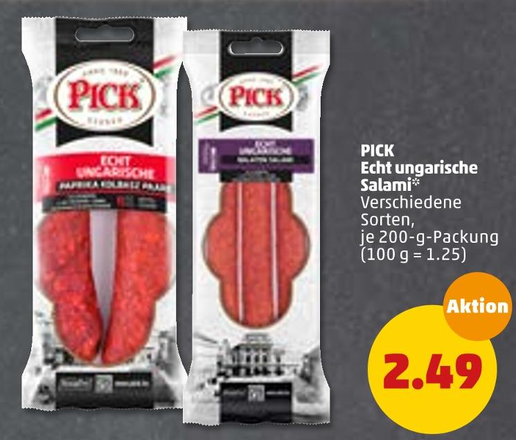 Penny-Markt Mühlhausen - Echt ungarische Salami Echt ungarische Salami Angebot bei Penny-Markt Mühlhausen im Prospekt Top Angebote