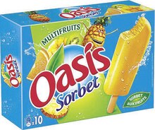 Sorbets multifruits glacés - Géant Casino à Toulouse Sorbets multifruits glacés en promo chez Géant Casino Toulouse à 1,87 €