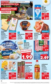 Schinken im Kaufland Prospekt in Heilbronn Aktueller Kaufland Prospekt mit Schinken, "Aktuelle Angebote", Seite 20