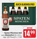Münchner Hell Angebote von Spaten bei Trinkgut Rüsselsheim für 14,99 €