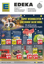 Schweinefilet im EDEKA Prospekt in Wermelskirchen Aktueller EDEKA Prospekt mit Schweinefilet, "Aktuelle Angebote", Seite 1