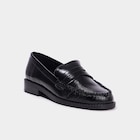 Mocassins vernis noir femme - La Halle à Mérignac Mocassins vernis noir femme en promo chez La Halle Mérignac à 19,99 €