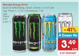 Aktuelles Monster Energy Drink Angebot bei Netto Marken-Discount in Lingen (Ems) ab 3,49 €