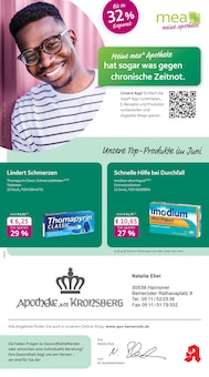 Aktueller mea - meine apotheke Prospekt "Unsere Juni-Angebote" für Hannover Aktueller mea - meine apotheke Prospekt für Hannover mit Seiten