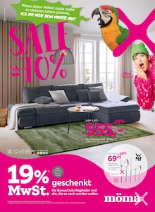 Sitzmöbel im mömax Prospekt "SALE bis -70%" mit 12 Seiten (Wiesbaden)