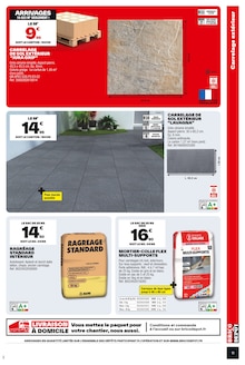 Promo Carrelage Terrasse dans le catalogue Brico Dépôt du moment à la page 11