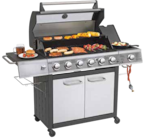 Aktuelles Edelstahl-Gasgrill Long Beach Angebot bei Netto Marken-Discount in Duisburg ab 449,99 €