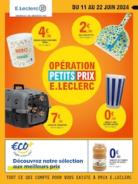 Prospectus E.Leclerc à Ribérac, "opération petits prix E.Leclerc", 16 pages, 11/06/2024 - 22/06/2024