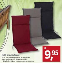 ESDO Sesselauflagen bei BAUHAUS in Aachen ESDO Sesselauflagen im Angebot bei BAUHAUS Aachen für 9,95 €
