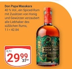 Maskara im Angebot bei GLOBUS in Leipzig Maskara Angebote von Don Papa bei GLOBUS Leipzig für 29,99 €