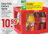 Coca-Cola oder Fanta oder Sprite Angebote von Coca-Cola bei Trinkgut Wolfenbüttel für 10,99 €