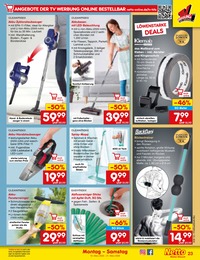 Netto Marken-Discount Staubsauger im Prospekt 