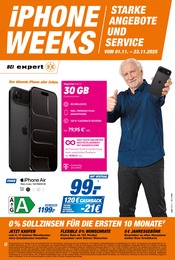 Handy im expert Prospekt in Gütersloh Aktueller expert Prospekt mit Handy, "iPHONE WEEKS", Seite 1