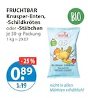 Knusper-Enten, -Schildkröten im V-Markt Prospekt Knusper-Enten, -Schildkröten von FRUCHTBAR im aktuellen V-Markt Prospekt für 0,89 €