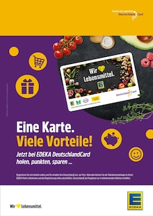 EDEKA Prospekt für Deinste mit 2 Seiten EDEKA Prospekt für Deinste: Herzlich Willkomen im Prämienshop!, 2 Seiten, 24.10.2021 - 30.10.2021