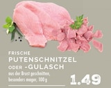 Putenschnitzel im Angebot bei EDEKA in Dinslaken Putenschnitzel Angebote bei EDEKA Dinslaken für 1,49 €