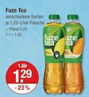 V-Markt Erkheim - Fuze Tea Angebot im Prospekt Fuze Tea bei V-Markt im Erkheim Prospekt für 1,29 €