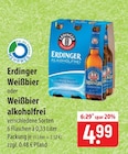 Aktuelle Erdinger Angebote bei famila Nordost in Lübeck Aktuelles Erdinger Weißbier oder Weißbier alkoholfrei Angebot bei famila Nordost in Lübeck ab 4,99 €