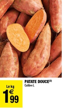 Carrefour Market Mareuil-lès-Meaux - PATATE DOUCE Promo PATATE DOUCE dans le catalogue Carrefour Market "Maintenant et moins cher !" à Mareuil-lès-Meaux