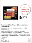 Saumon Atlantique d’Écosse fumé - Labeyrie dans le catalogue Monoprix