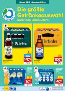 Veltins im Netto Marken-Discount Prospekt "Aktuelle Angebote" mit 70 Seiten (Minden)
