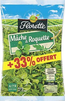 Alimentation - Florette dans le catalogue Casino Supermarchés Jeunes pousses douces - Florette à 3,29 € en promo chez Casino Supermarchés