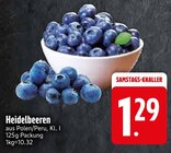 Heidelbeeren im EDEKA Prospekt Heidelbeeren im aktuellen EDEKA Prospekt für 1,29 €