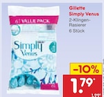 Aktuelle Rasierer Angebote bei Netto Marken-Discount in Düsseldorf Aktuelles Simply Venus Angebot bei Netto Marken-Discount in Düsseldorf ab 1,79 €