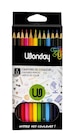 Wonday - 12 Crayons de couleur - pointe moyenne à Bureau Vallée dans Guitera-les-Bains Wonday - 12 Crayons de couleur - pointe moyenne à Bureau Vallée dans Guitera-les-Bains