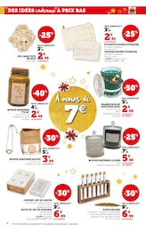 Prix et réduction Bougie dans le prospectus Hyper U en cours Offre Bougie dans le catalogue Hyper U du moment à la page 4