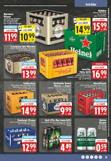Bier im EDEKA Prospekt "Aktuelle Angebote" mit 24 Seiten (Marl)