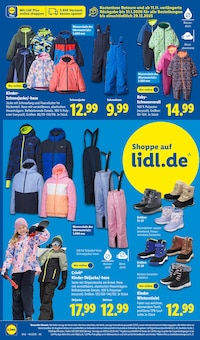 Skihose Angebot im aktuellen Lidl Prospekt auf Seite 54