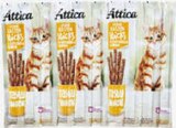 Sticks im Netto Marken-Discount Prospekt Katzensticks von Attica im aktuellen Netto Marken-Discount Prospekt für 0,85 €
