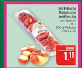 Aktuelles Plattpfirsiche weißfleischig Angebot bei Marktkauf in Fürth ab 1,11 €