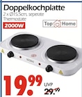 Doppelkochplatte von Top Home im aktuellen Wreesmann Prospekt für 19,99 €