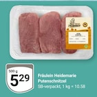 Aktuelles Fräulein Heidemarie Putenschnitzel Angebot bei GLOBUS in Halle (Saale) ab 5,29 €