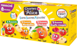 GOURDES DE COMPOTES SANS SUCRES AJOUTÉS CHARLES ET ALICE - CHARLES & ALICE - Auchan Hypermarché GOURDES DE COMPOTES SANS SUCRES AJOUTÉS CHARLES ET ALICE - CHARLES & ALICE à 5,89 € dans le catalogue Auchan Hypermarché