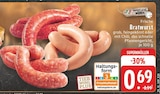 Frische Bratwurst bei EDEKA im Neunkirchen-Seelscheid Prospekt für 0,69 €