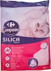Litière de silice pour chats - CARREFOUR COMPANINO à 4,49 € dans le catalogue Carrefour