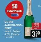 Jahrgangs-Sekt Angebote von Mumm bei E center Erkrath für 3,99 €