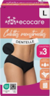 Culottes menstruelles - ECOCARE - Lidl à Amiens Culottes menstruelles - ECOCARE en promo chez Lidl Amiens à 9,95 €